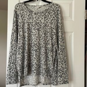 Royal Standard- cheetah print long sleeve